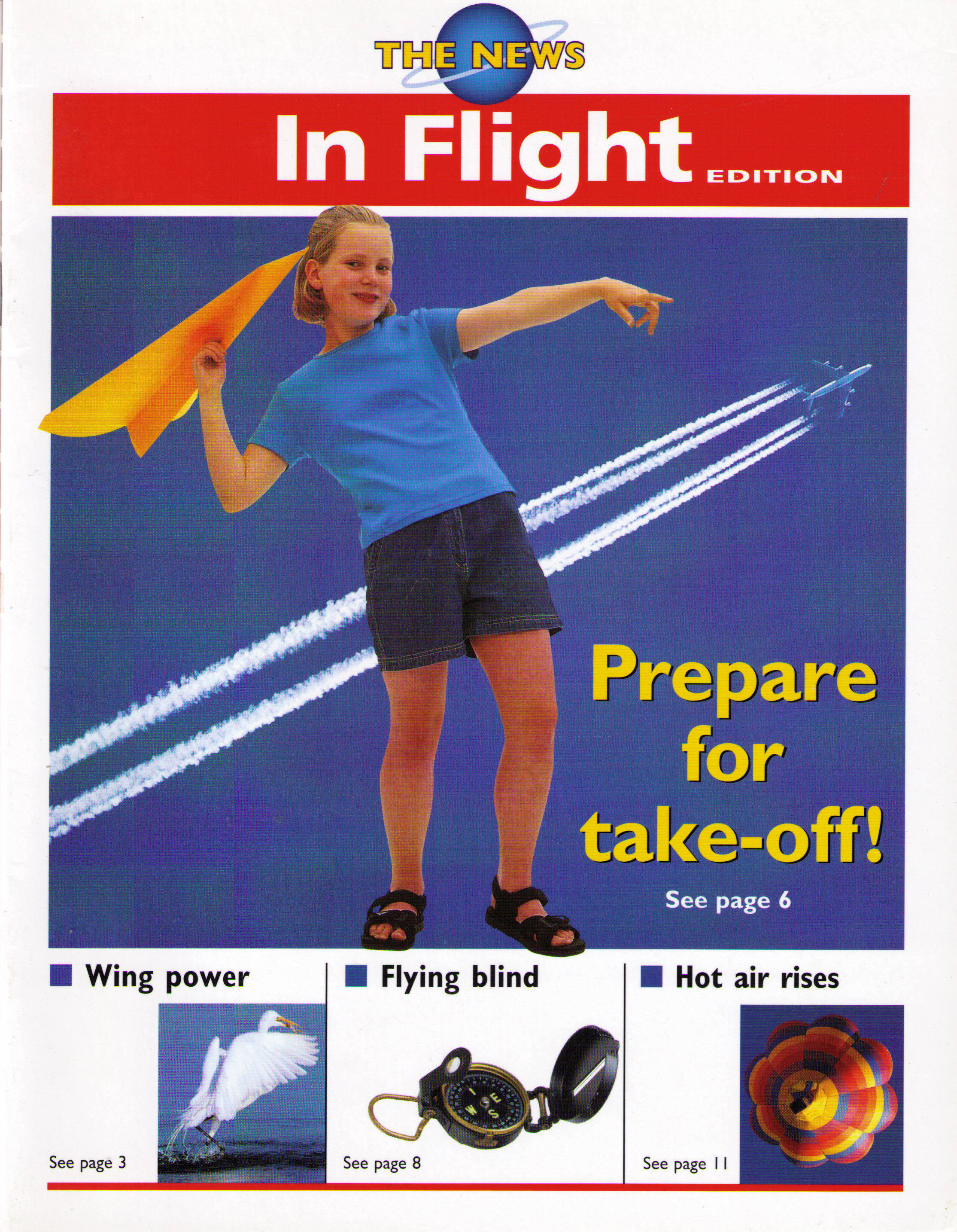 Up, Up and Away. Part of The News series by Horwitz Martin Education.
